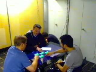 Testing table in Zurich